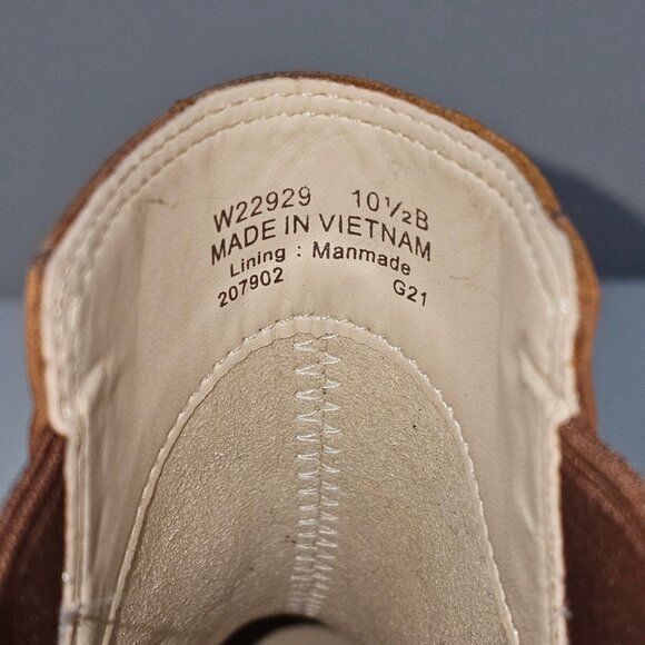 Cole Haan Zerogrand City Ankle Boot Womens 10.5 Tan Leather Waterproof Wedge - Picture 15 of 16